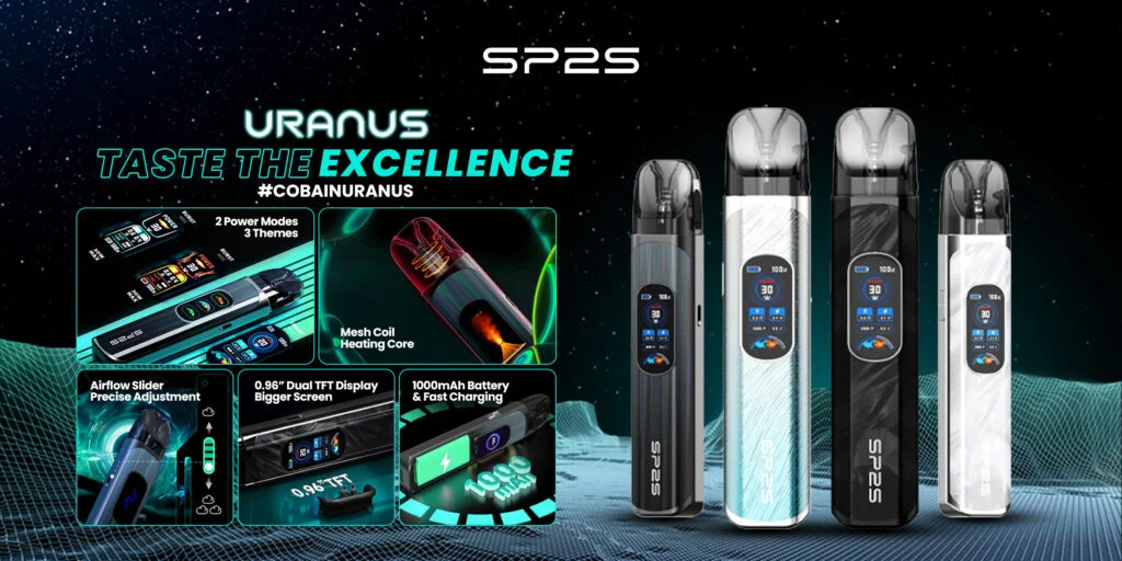 SP2S天王星注油主機｜開放式電子煙主機・長續航大容量・現貨供應(图1)